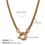 color: XL738G Gold Necklace