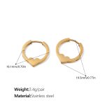 color: EH955G Gold Earrings