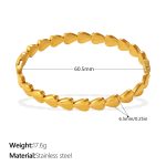 color: SZ335G Gold Bangle