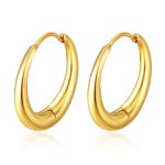 color: Gold Hoop Earrings