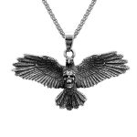 color: Eagle Skull + Stainless Steel Chain