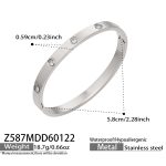 color: Z587-Steel Color Bangle