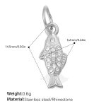color: PJ574WES Silver Pendant