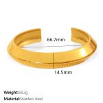 color: SZ190G Gold Bangle