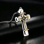 color: Gold Painted + Stainless Steel Chain