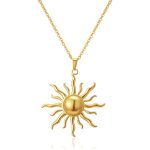 color: Sun Gold Necklace -1