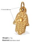 color: PJ319G Gold Pendant