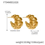 color: F794-Gold Earrings