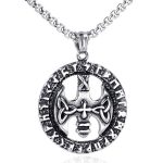 color: Raw Disc Stainless Steel Chain