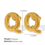 color: EH860GQ Gold Earrings