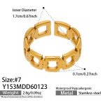 color: Y153-Gold Ring