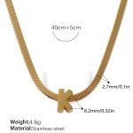 color: XL459GK Gold Necklace