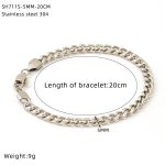 color: SH711S-5MM-20CM (Steel Color)
