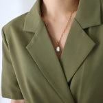 color: P318-Gold Necklace -50cm