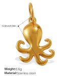 color: PJ915GS Small Gold Pendant