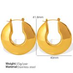 color: EH324 Gold Earrings