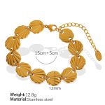 color: SL72 Gold Bracelet
