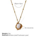 color: XL585WEG Freshwater Pearl Necklace