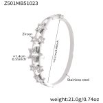 color: Z501-Steel Color Bangle