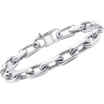 color: 8mm Square Buckle Stainless Steel / size: 18cm Bracelet