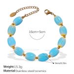 color: SL231BEG Ceramic Gold Bracelet