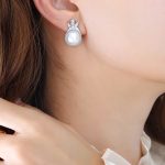 color: F725-Steel Color Earrings