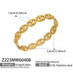 color: Z223-Gold Bangle -56mm