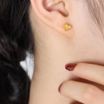 color: F788-Gold Stud Earrings