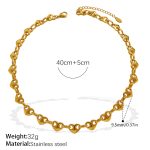 color: XL816G Gold Necklace