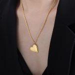 color: P1589-Gold Necklace -50cm