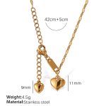 color: XL383G Gold Necklace