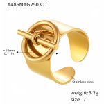 color: A485-Gold Ring / size: US 7