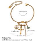 color: SL272CRG Gold Bracelet