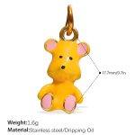 color: PJ638YWG Yellow Enamel Pendant
