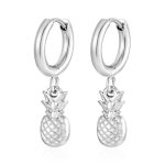 color: Steel Color Pineapple Ear Cuff MS-686