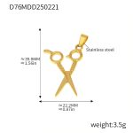 color: D76-Gold Pendant