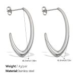 color: EH1140S Silver Earrings