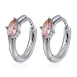 color: MS-761 Steel Color Rhombus Pink Purple Rhinestone
