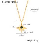 color: P1866-Gold Necklace