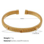color: SZ270WEG Gold Bangle