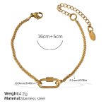 color: SL299G Gold Bracelet