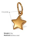 color: PJ534G Gold Pendant