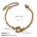 color: SL359G Gold Bracelet
