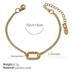 color: SL332G Gold Bracelet