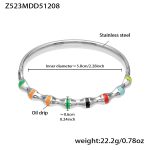 color: Z523-Steel Color Bangle