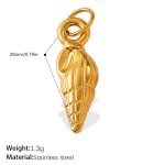 color: PJ922G Gold Pendant