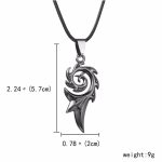 color: Spiral Black + Leather Cord