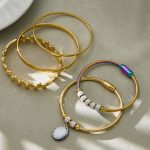 color: Z009-Rose Gold Bangle