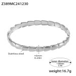 color: Z389-Steel Color Bangle