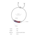 color: E461-Steel Color Bracelet